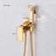 Bushton Single Handle Horizontal Bidet Tap