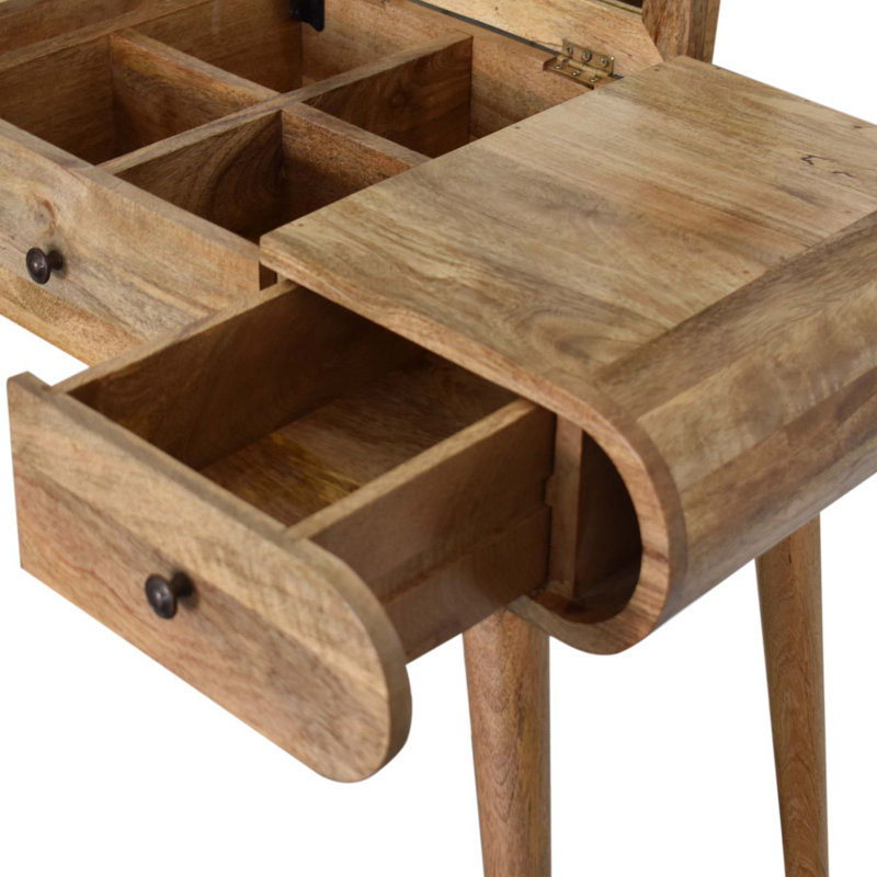 Rithland Dressing Table with Mirror