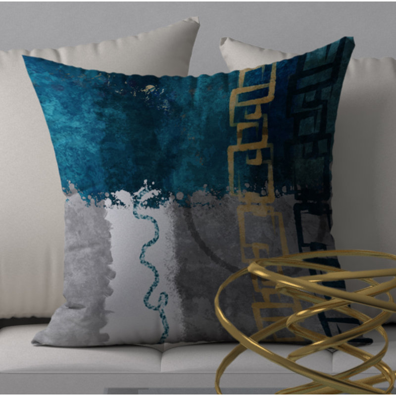 Housse de coussin carrée/insert, 20 po X 20 po