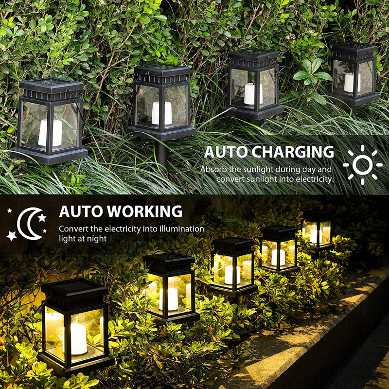 Solar Powered Integrated LED Pathway Light Pack