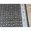 Tapis décoratif noué à la main noir de conception unique 4 pi 7 po x 6 pi 6 po Abdulssé