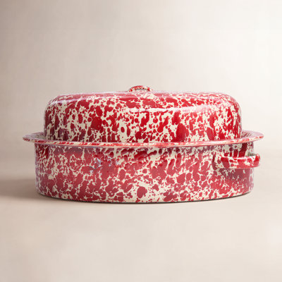Crow Canyon Splatter Oval Roaster