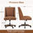 Mellins Swivel Chenille Upholstered Task Chair-886834297