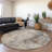 Loomelle Ivory Washable Indoor-Outdoor Rug - -695669659