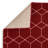 Devoe Geometric Red Area Rug-1814227827