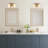 Nakaiah Dimmable Rose Gold Vanity Light-627047560
