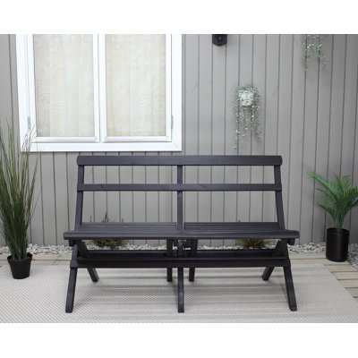 Arlot Solid Wood Pine Outdoor Bench