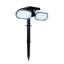 Aryadne Matte Black Solar Powered Integrated LED Flood Light Pack