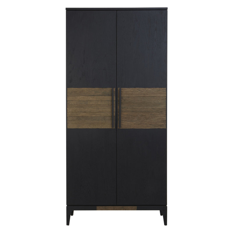 Mallen 2 Door Solid Wood Wardrobe