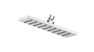 Single Function Rainfall Showerhead in Polished Chrome