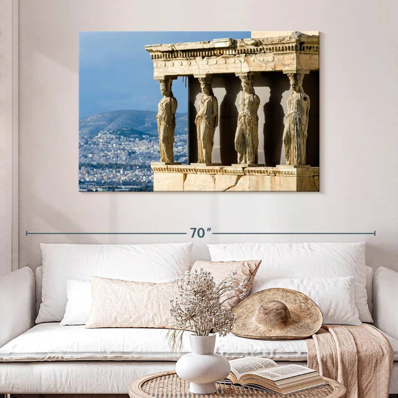 Caryatides Érechthéion, H 32 po x l 48 po