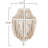 Julice Draped Wood Bead Chandelier-45450635