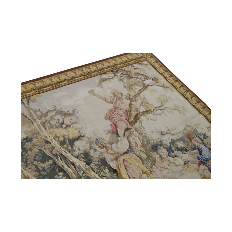 Hand-Knotted High-Quality Blue Area Rug
