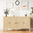 55"W Solid Wood Modern Sideboard Buffet Storage Cabinet-2109697284