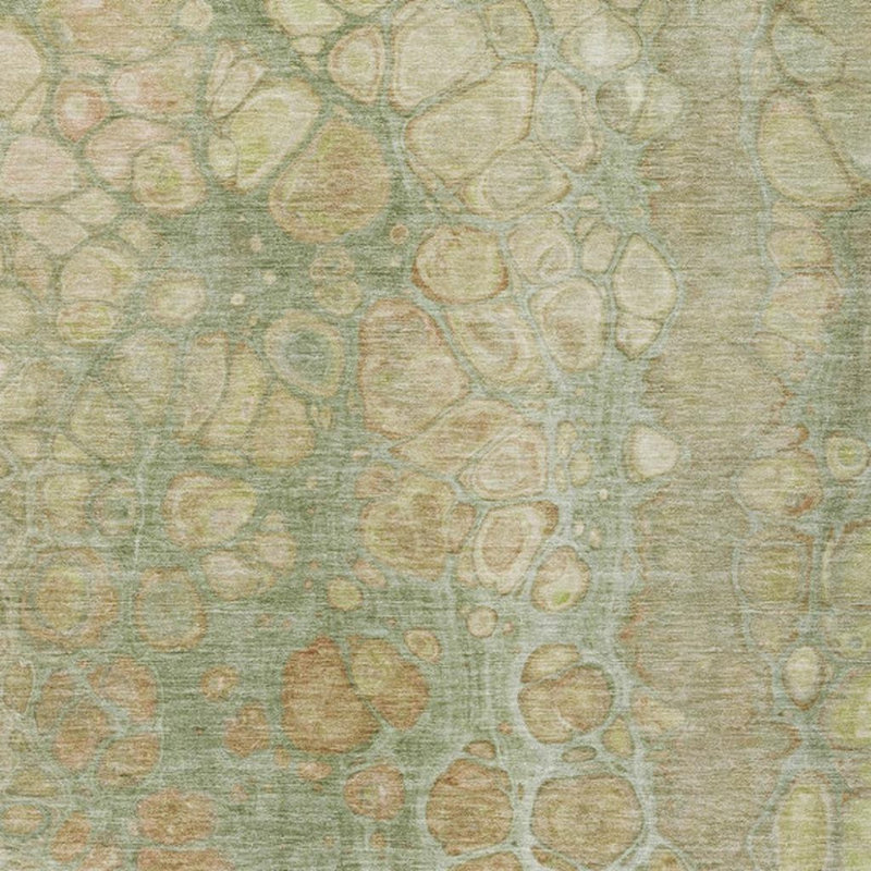 Tapis d'extérieur lavable abstrait vert artichaut 8 pi x 10 pi artichaut