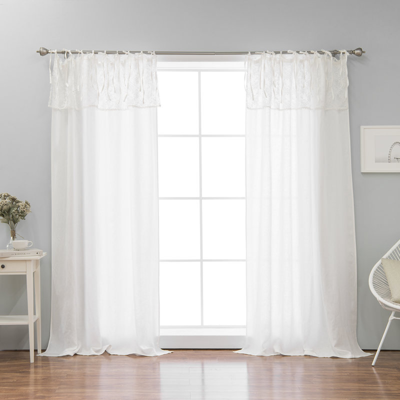 Abelia Semi Sheer Curtain