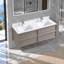 Wall Mounted Single Double Vanity Bathroom Vanity With Solid Surface Top-158794426-158794429