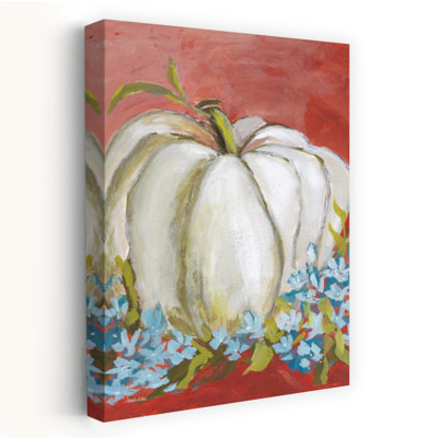 Récolte de citrouille, art floral contemporain