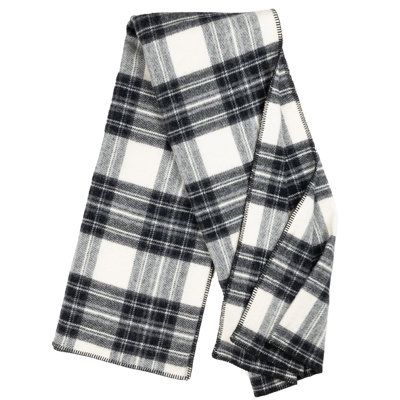 BIGTHROWTartan Hand Woven Throw Blanket