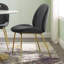 Chaise de salle à manger Scoop Gold-1257081636
