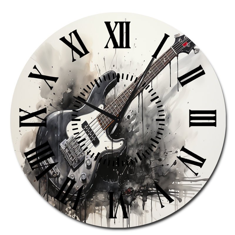 Horloge murale Brown, Surdimensionné