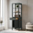 Laval 72" Freestanding Linen Cabinet, Tall Bathroom Storage Tower with 3 Open Shelves-120234559-120613965