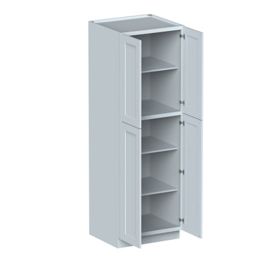 CASAINC Ready-to-Assemble W30"x D27"x H90" Kitchen Pantry Cabinet