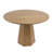 Dining Set Modern Wooden Table & Upholstered Modern Dining Chair With Caster-115636571-115636572-115771597