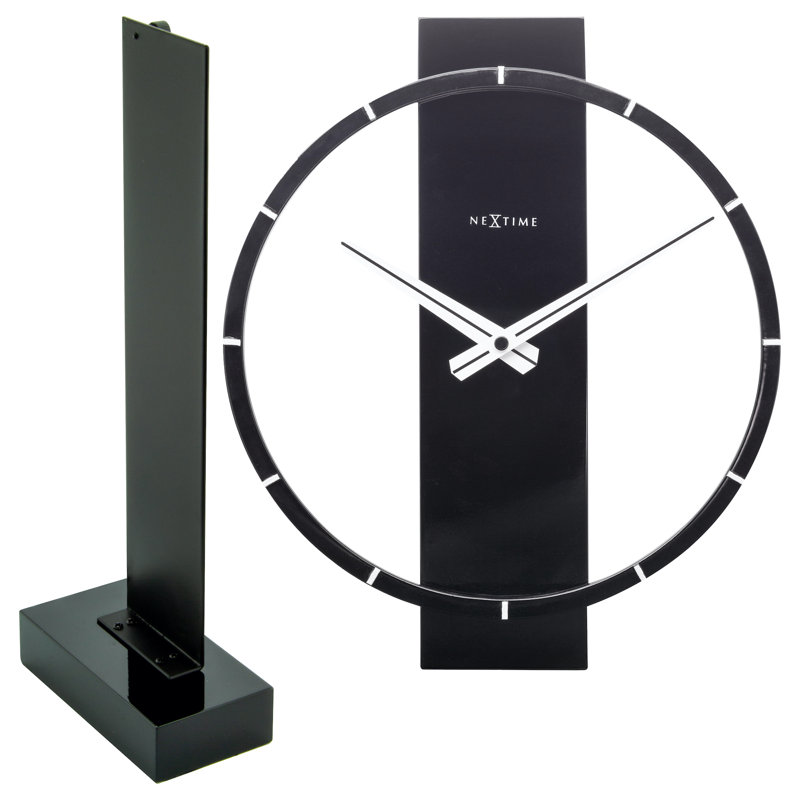 Horloge de table Carl, Noir
