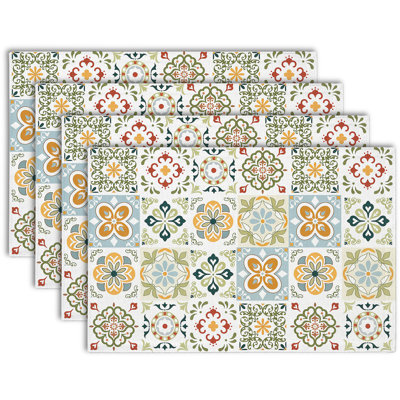 Polyester Rectangle Dining Table Placemat