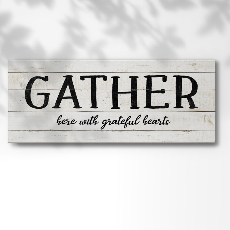 " Gather ", 24" H x 60" W x 1.5" D