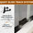44"–48" W x 70" H Sliding Framed Shower Door with 6mm ANSI Tempered Glass, Gray Tinted Finish.