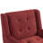 Tufted Upholstered Wide Back Armchair-582471471