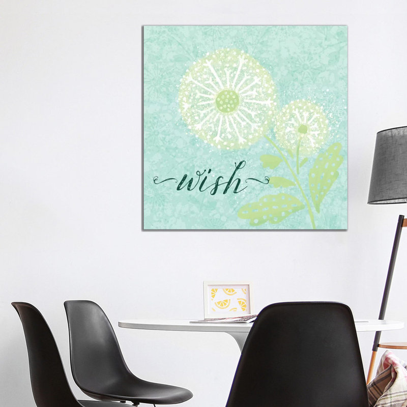 Dandelion Wishes III by Noonday Design - Wrapped Canvas Gallery-Wrapped Canvas Giclée, 93.98 cm H x 93.98 cm W x 3.175 cm D