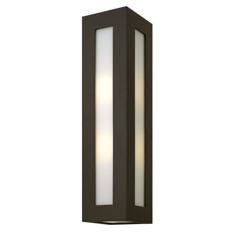 Dorian 2 - Bulb Outdoor Flush Mount, Bronze, E26/Medium (Standard)