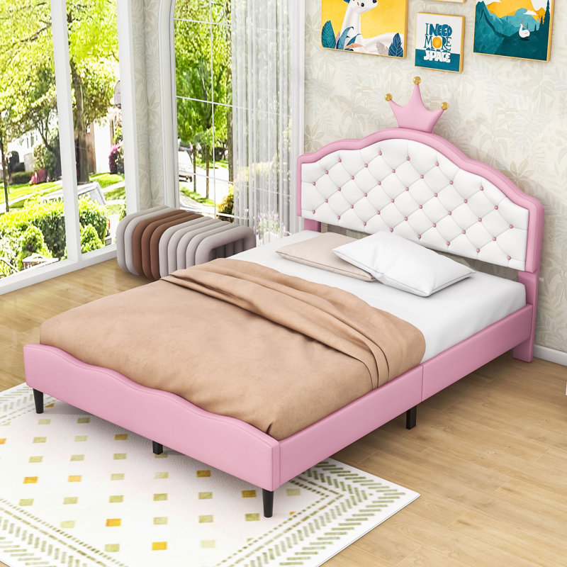 Tête de lit en similicuir Conwell, Double