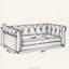 Lit pour chien Malcolm Elegant Rectangle-102425095