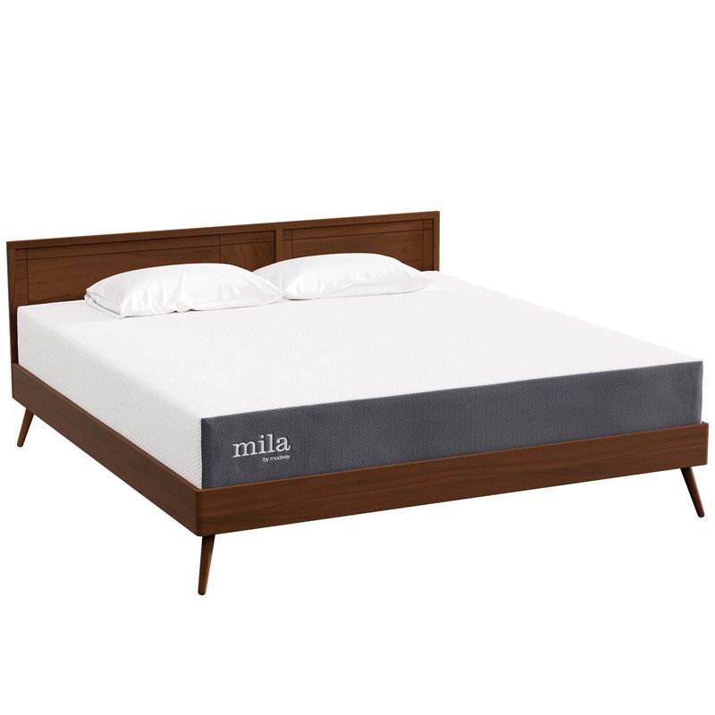 Mila 10" King Memory Foam Mattress with Stretch Knit Cover
