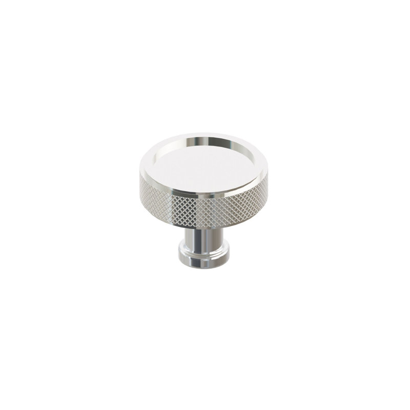 Pommeau de garde-robe Emtek, Chrome poli / nickel poli, 1 3/4"
