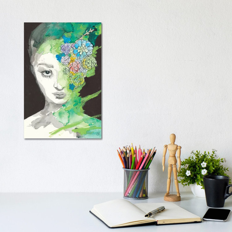 Strength by Jessica Mingo - Wrapped Canvas Gallery-Wrapped Canvas Giclée, 20.32 cm H x 30.48 cm W