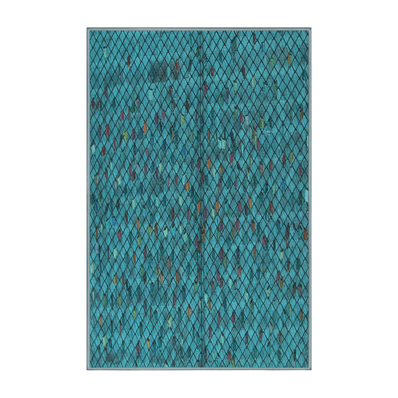 Performance Wool Geometric Indoor Rug, Rectangle 8' x 10'