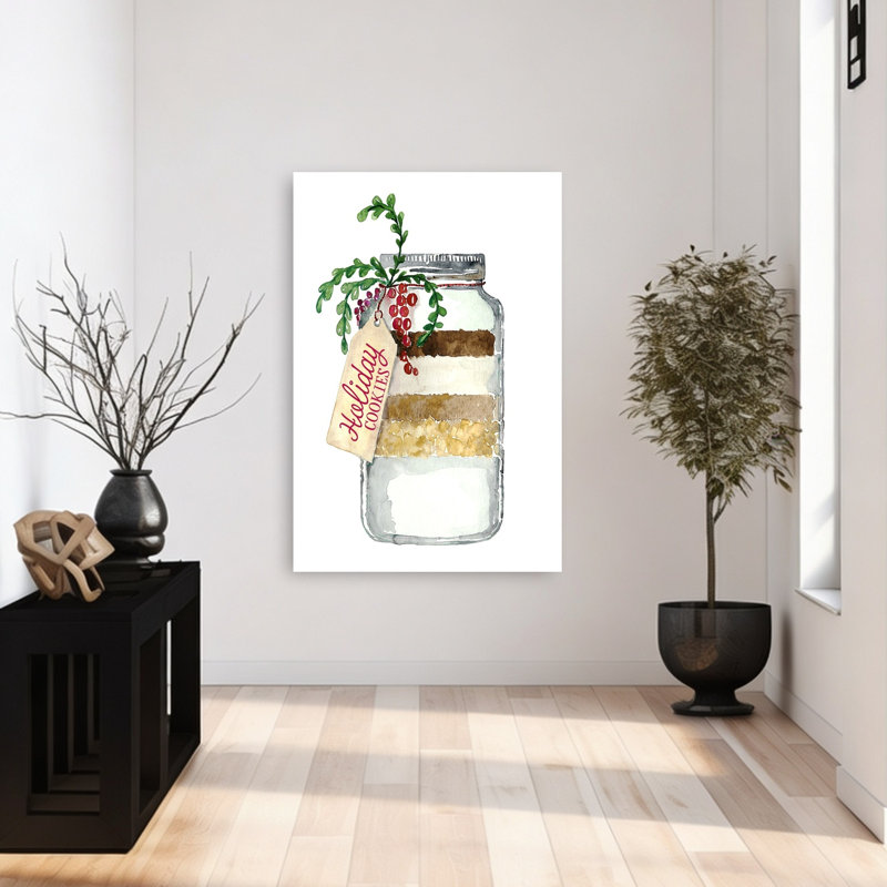 Impression sur toile Holiday Holiday Jar, 48" H x 32" W