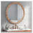 Vintage Rustic Round Wall Mirror
