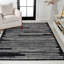 Tapis noir / crème Mahit-1384533350