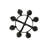 Nainika 8 - Light Dimmable Geometric Chandelier