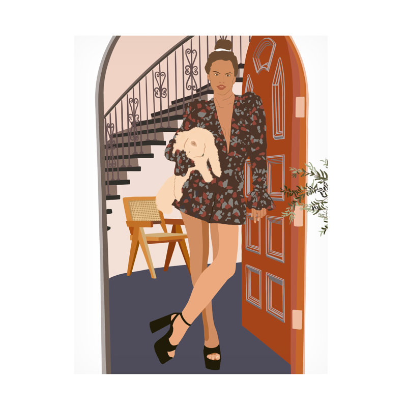 Art sur toile «Bachelor Emel Tunaboylu Ratio» par Bohonewart 8, H 14 po x l 19 po