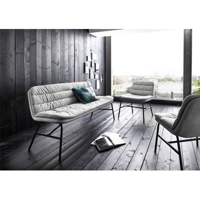 Jacetin Polyester Upholstered Bench