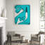 Original Painting Thinking About You by Alejandra Linares - Wrapped Canvas