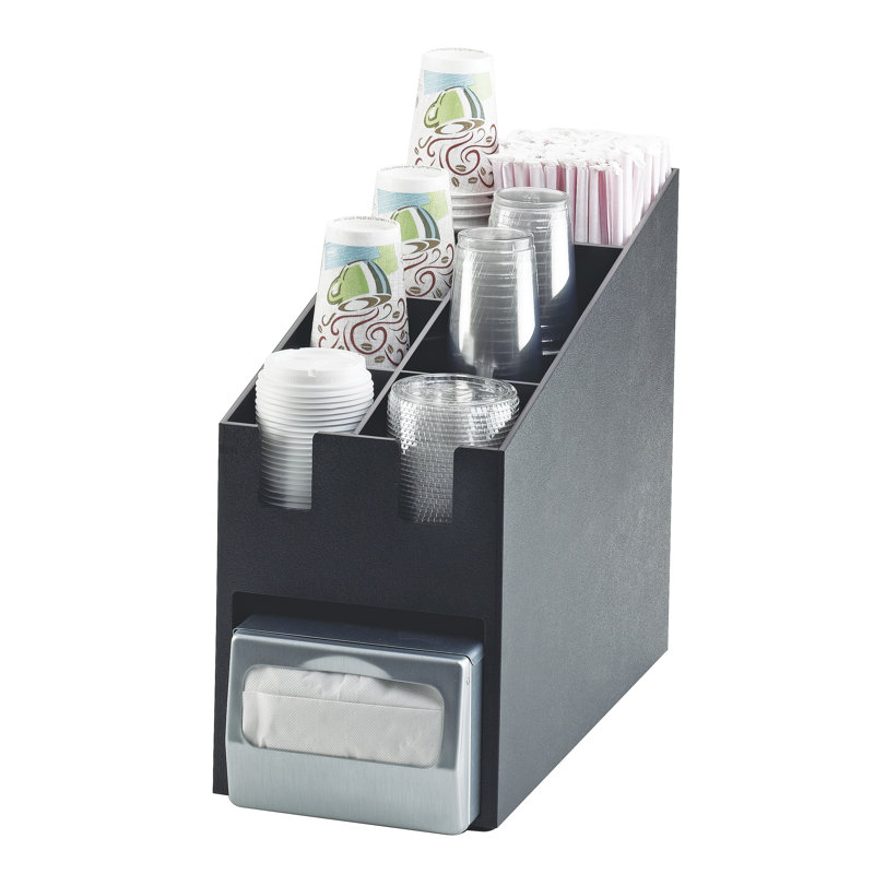Organisateur de tasses, de couvercles et de condiments Classic