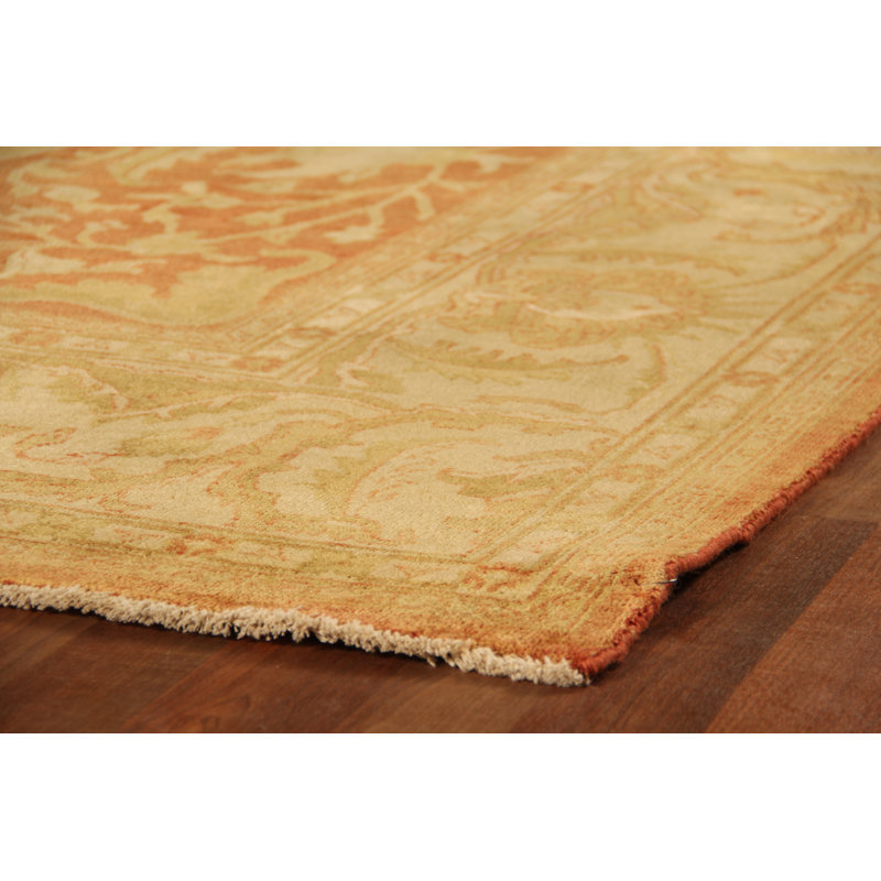 Antique Weave Oushak Wool Oriental Area Rug, Rectangle 8' x 10'